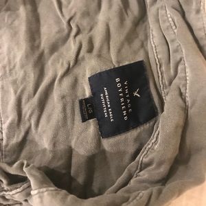 AEO Vintage boyfriend button up